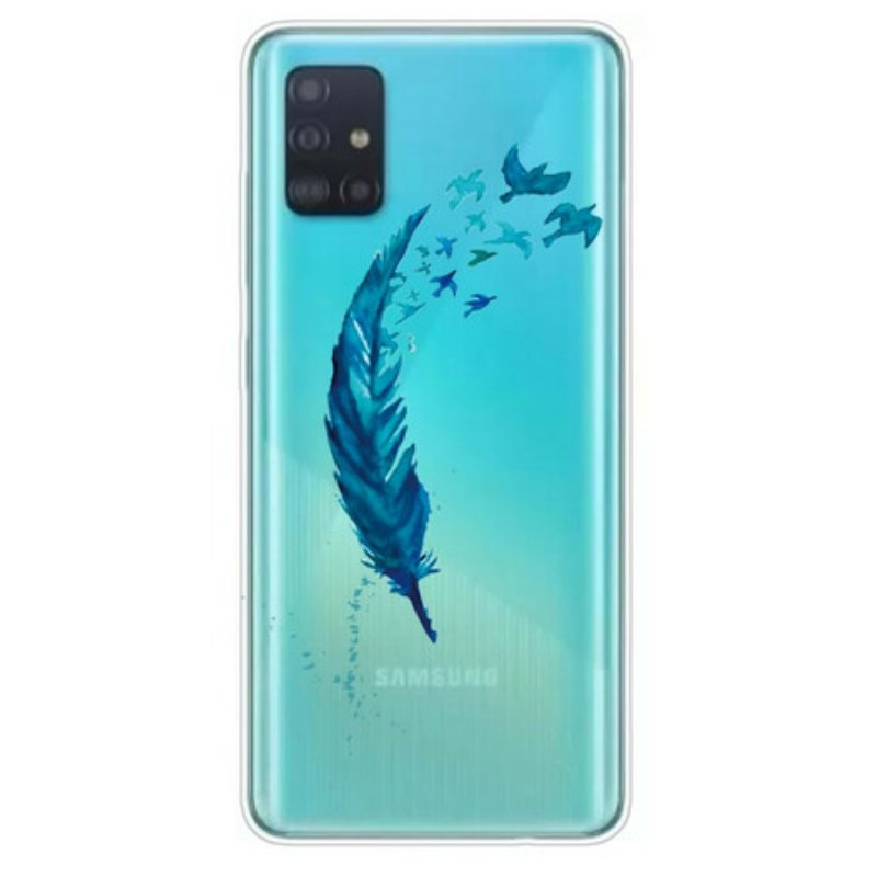 Mobilskal Samsung Galaxy A71 Vacker Fjäder