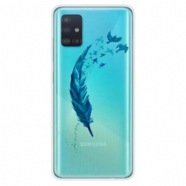 Mobilskal Samsung Galaxy A71 Vacker Fjäder