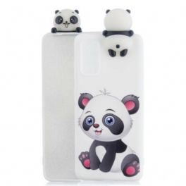 Skal Samsung Galaxy A71 3d Söt Panda