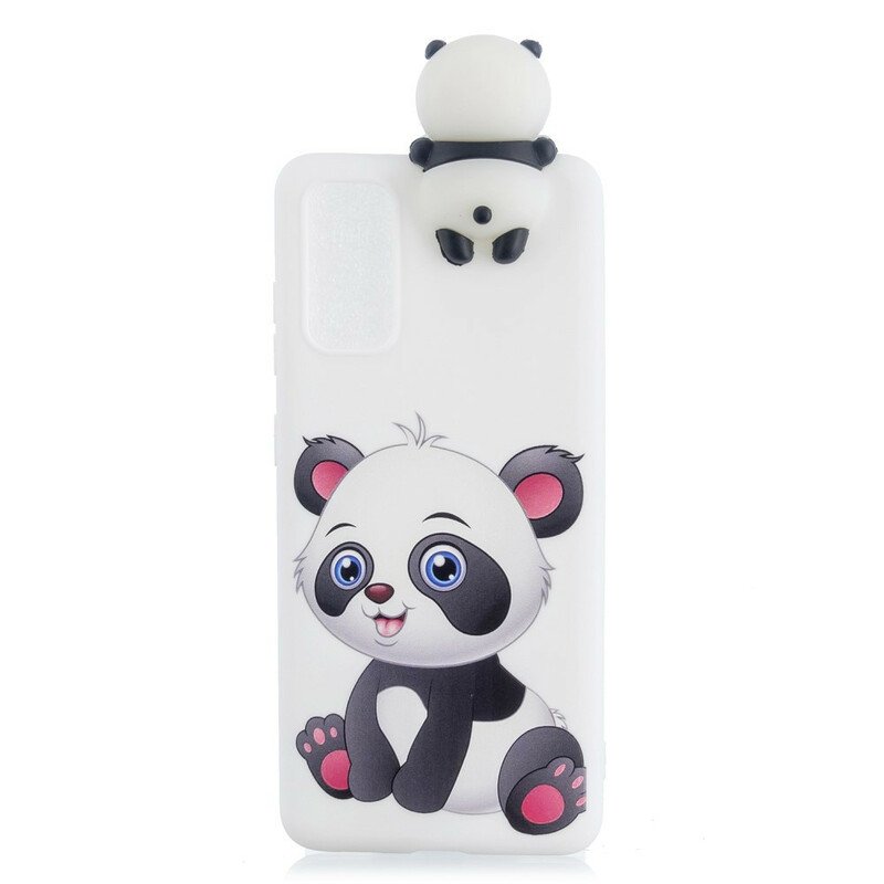 Skal Samsung Galaxy A71 3d Söt Panda