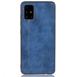 Skal Samsung Galaxy A71 Couture Lädereffekt