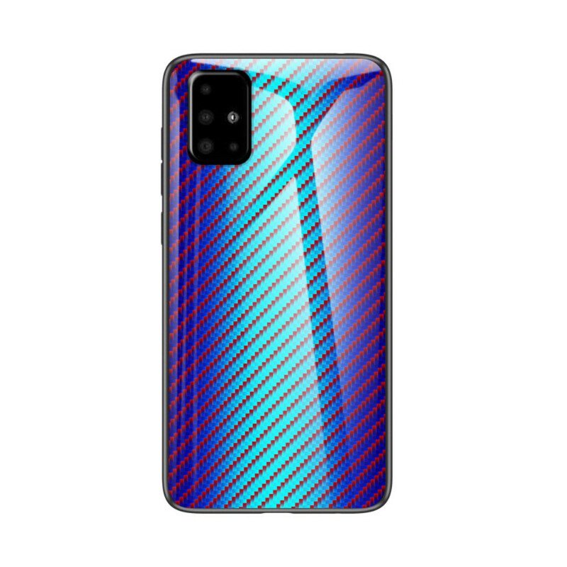 Skal Samsung Galaxy A71 Kolfiberhärdat Glas