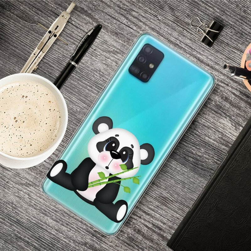 Skal Samsung Galaxy A71 Sömlös Sad Panda