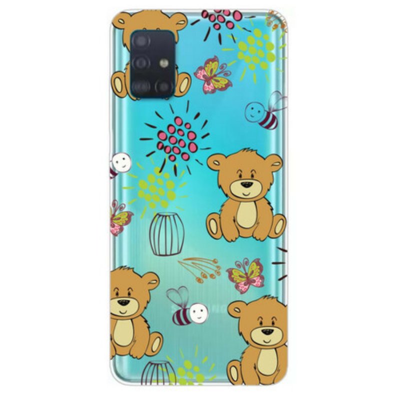 Skal Samsung Galaxy A71 Teddy Bears Topp