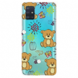 Skal Samsung Galaxy A71 Teddy Bears Topp