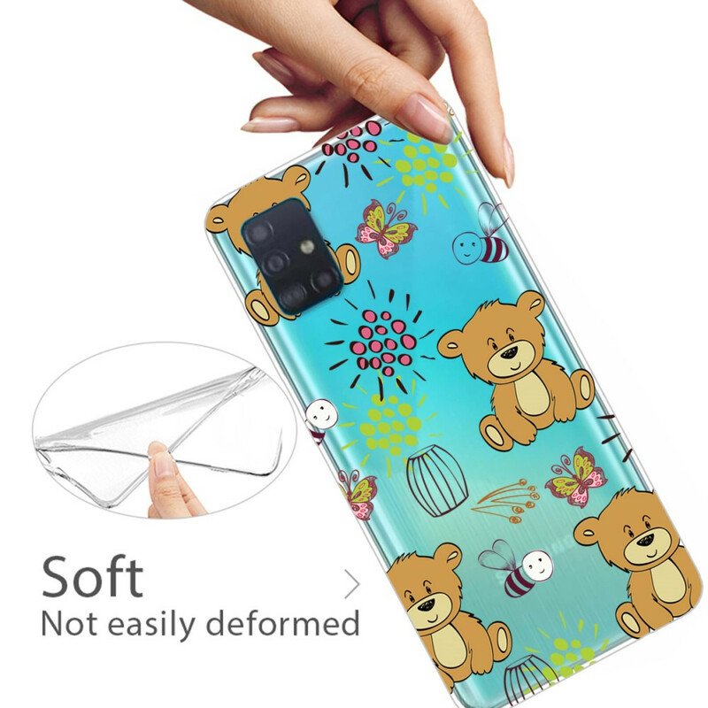 Skal Samsung Galaxy A71 Teddy Bears Topp