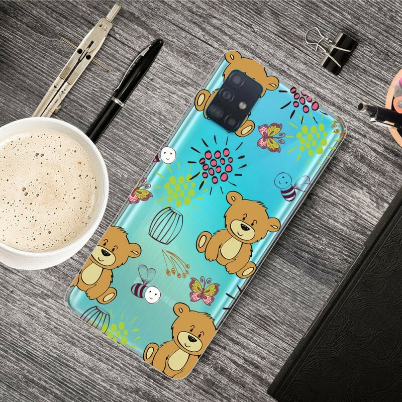 Skal Samsung Galaxy A71 Teddy Bears Topp