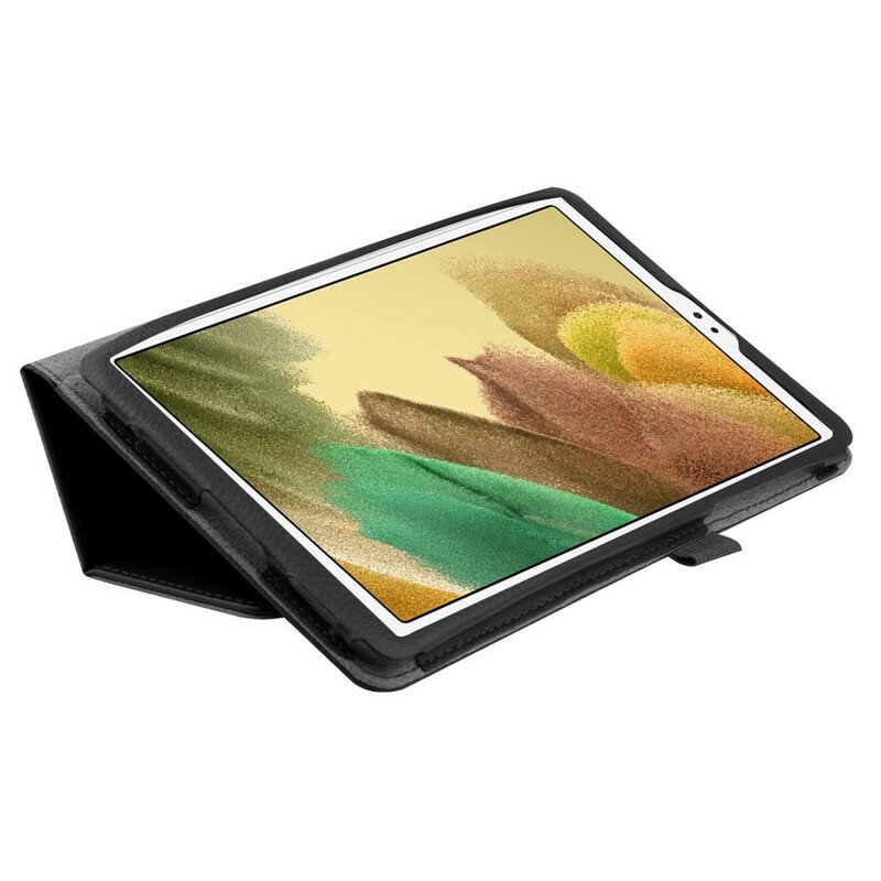 Fodral Samsung Galaxy Tab A7 Lite 2 St Litchi Konstläderklaffar