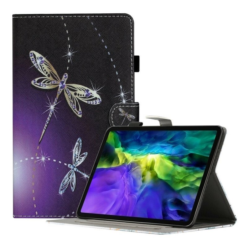 Fodral Samsung Galaxy Tab A7 Lite Trollsländor