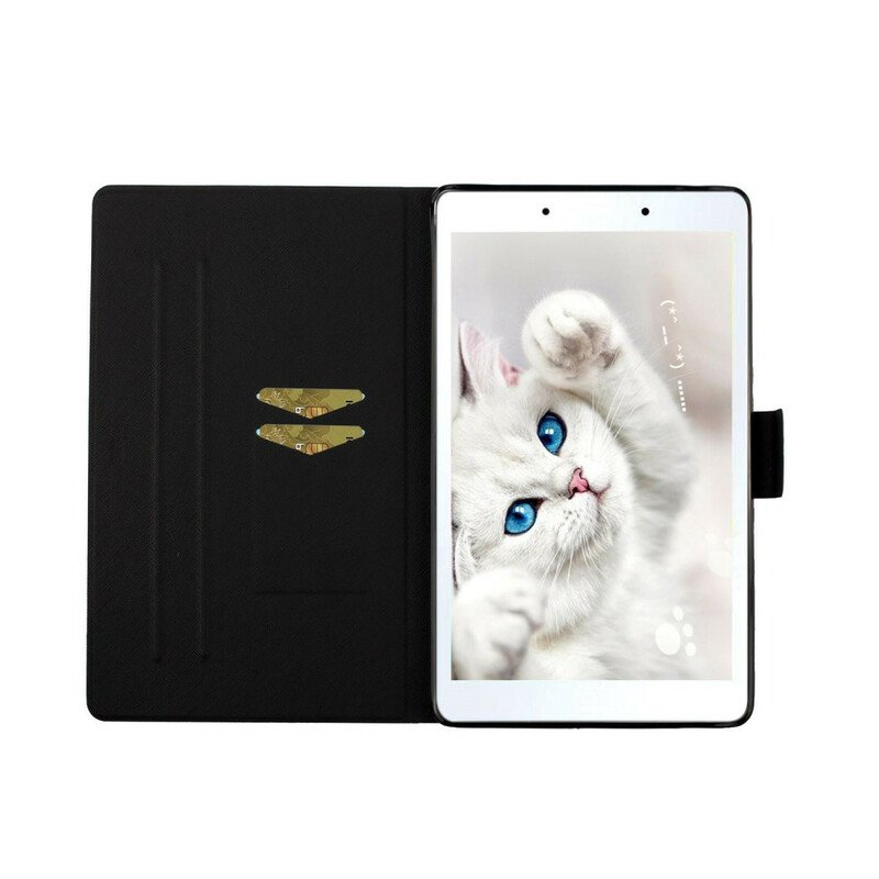 Folio-fodral Samsung Galaxy Tab A7 Lite Marmor Stil