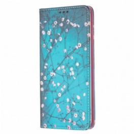 Folio-fodral Samsung Galaxy A53 5G Läderfodral Blommande Grenar