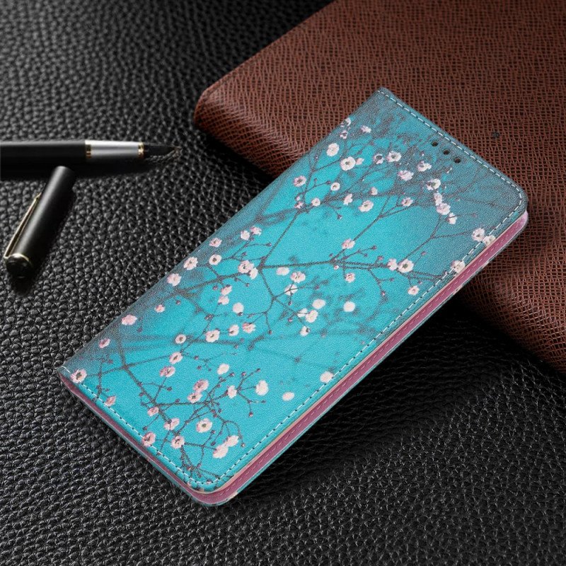 Folio-fodral Samsung Galaxy A53 5G Läderfodral Blommande Grenar