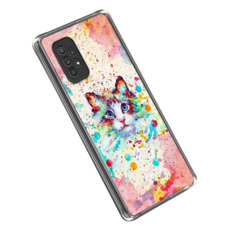 Skal Samsung Galaxy A53 5G Cat Art