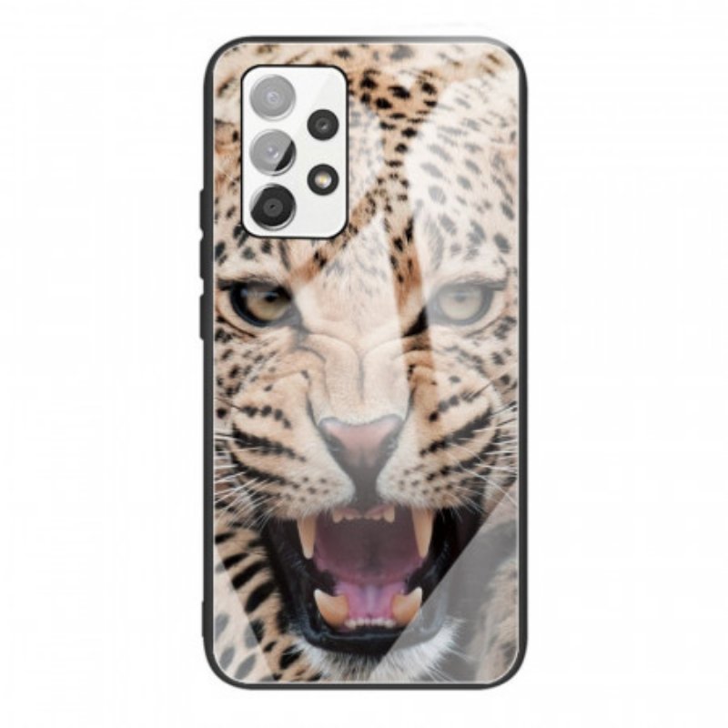 Skal Samsung Galaxy A53 5G Leopard Härdat Glas