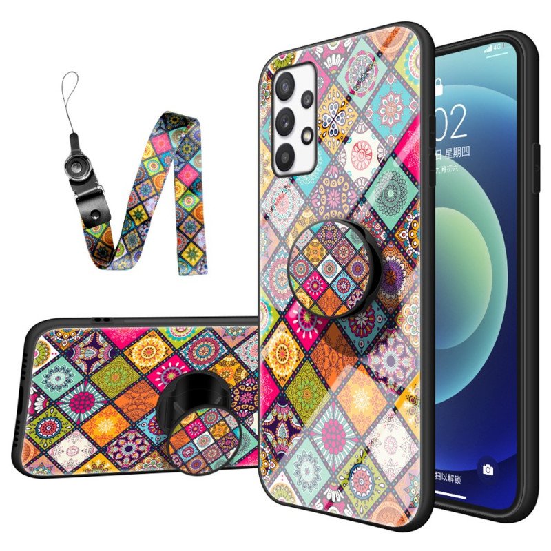 Skal Samsung Galaxy A53 5G Patchwork Magnetisk Hållare