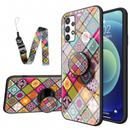 Skal Samsung Galaxy A53 5G Patchwork Magnetisk Hållare