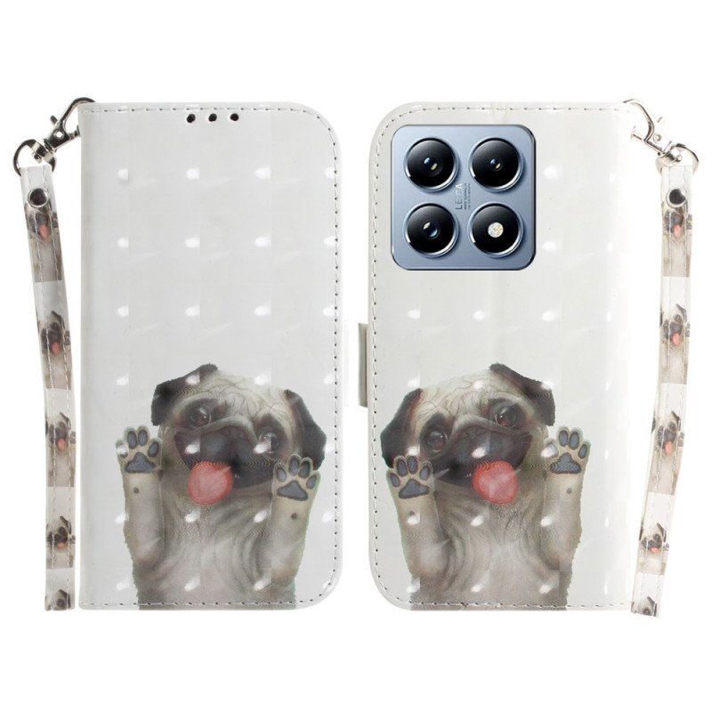 Fodral För Xiaomi 14t Pro Lanyard Pug