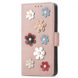 Fodral Sony Xperia 1 IV Dekorativa Blommor