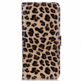 Fodral Sony Xperia 1 IV Leopardhudeffekt