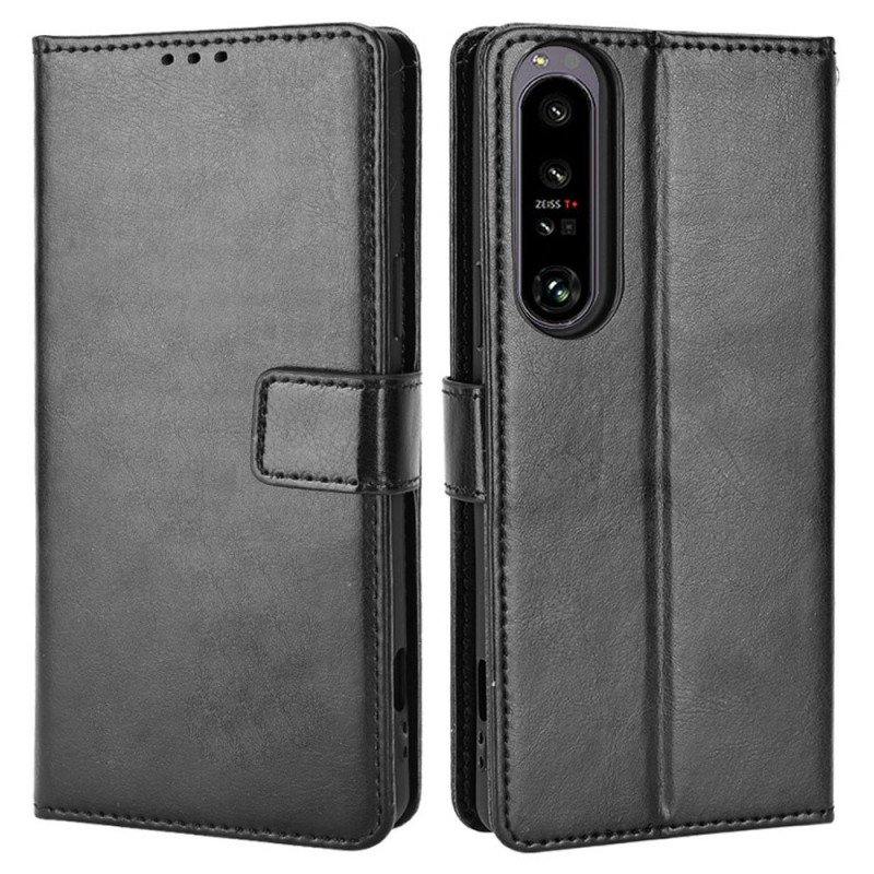 Fodral Sony Xperia 1 IV Med Kedjar Flashig Strappy