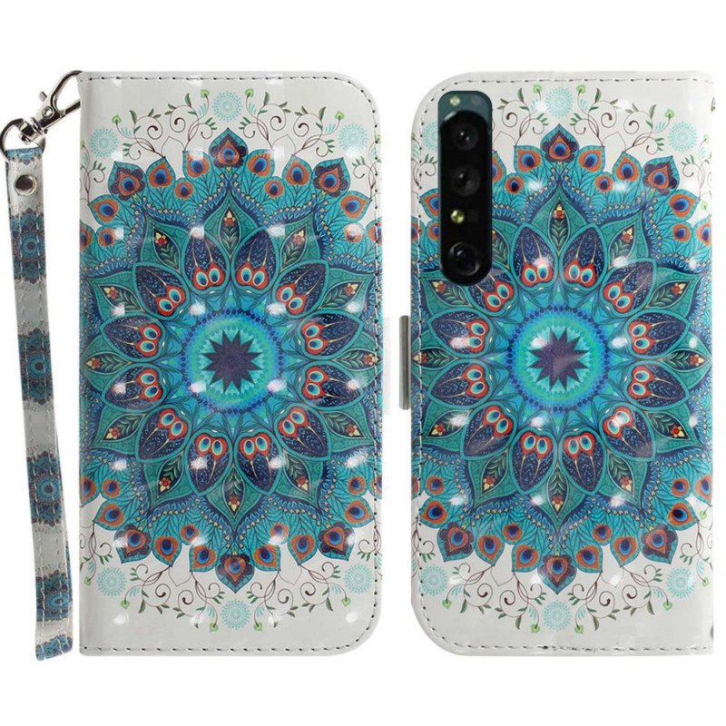 Fodral Sony Xperia 1 IV Med Kedjar Strappy Mandala