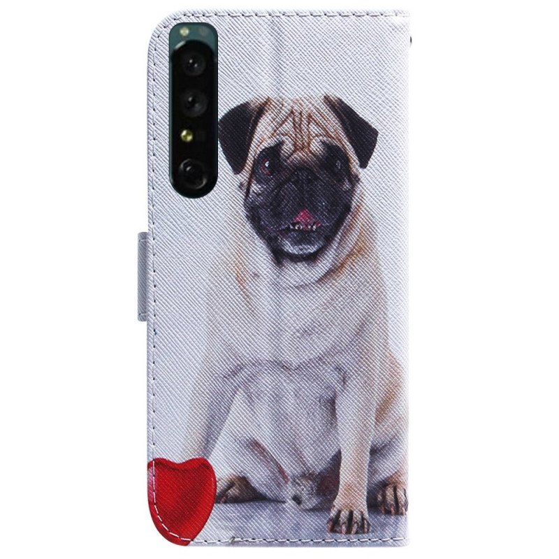 Fodral Sony Xperia 1 IV Mops Hund