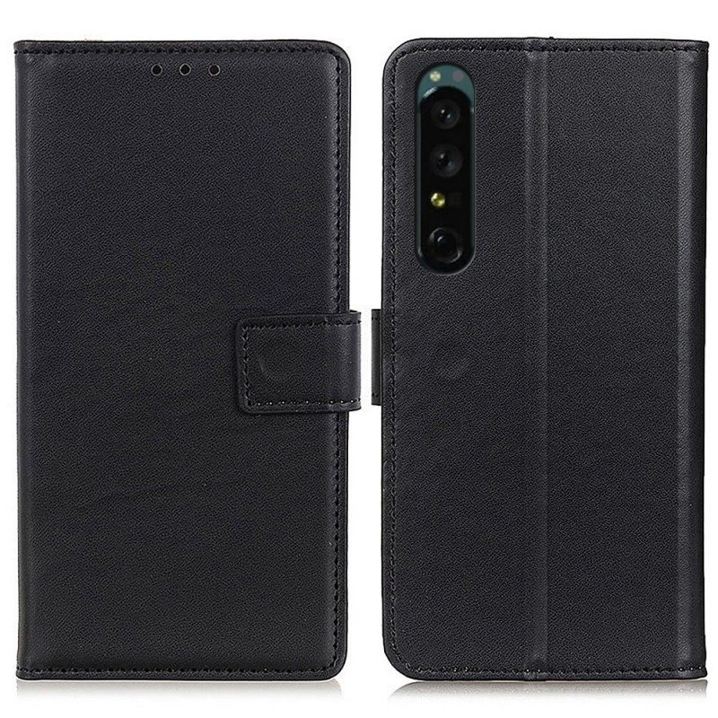 Fodral Sony Xperia 1 IV Vanligt Konstläder