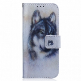 Folio-fodral Sony Xperia 1 IV Akvarell Hund