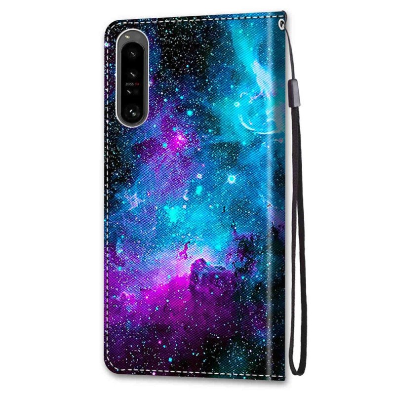 Folio-fodral Sony Xperia 1 IV Kosmisk Himmel