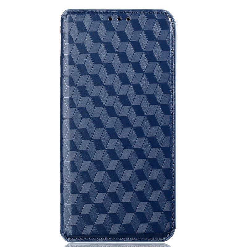 Folio-fodral Sony Xperia 1 IV Läderfodral 3d-kuber