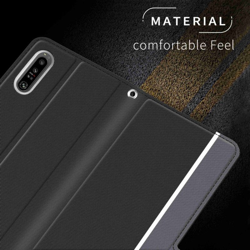 Folio-fodral Sony Xperia 1 IV Läderfodral Bicolor Baiyu