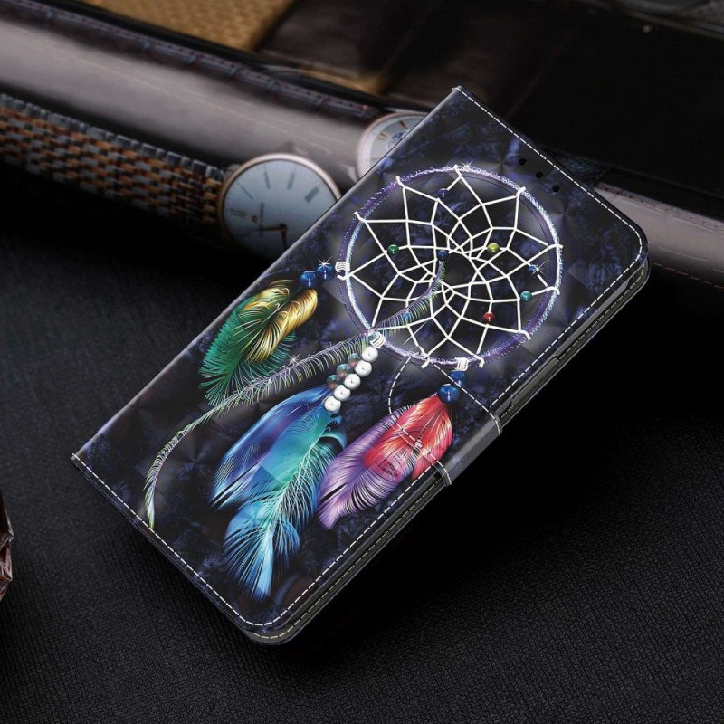 Folio-fodral Sony Xperia 1 IV Med Kedjar Strap Dream Catcher