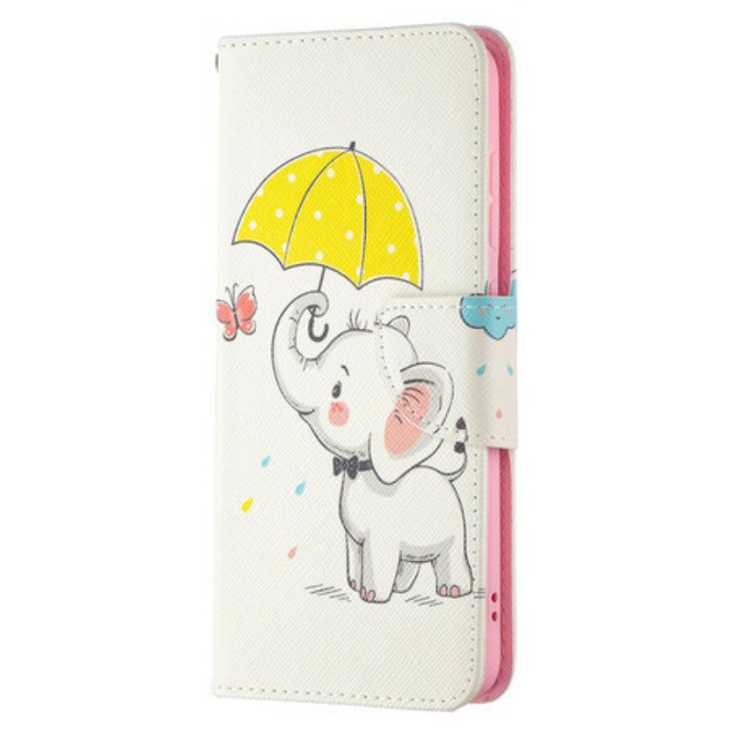 Fodral Samsung Galaxy S21 FE Baby Elefant