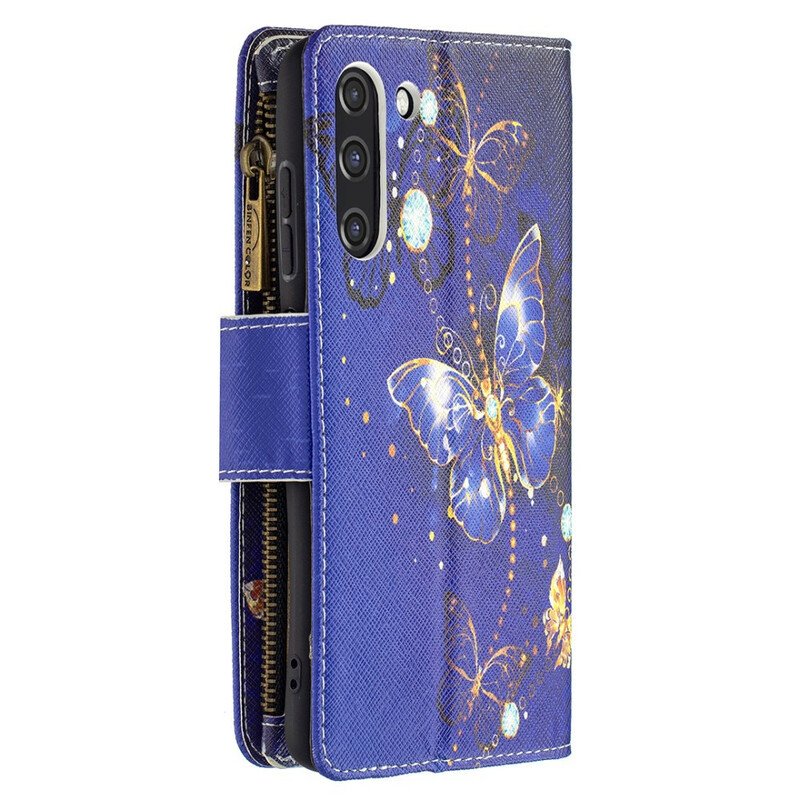 Fodral Samsung Galaxy S21 FE Butterflies Butterflies Zip Pouch