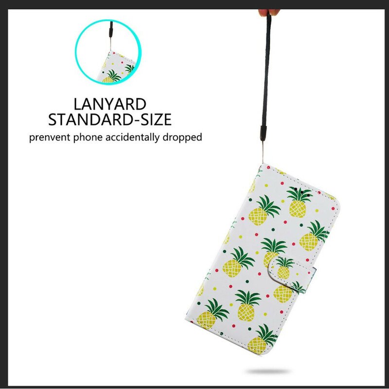 Fodral Samsung Galaxy S21 FE Flera Ananas