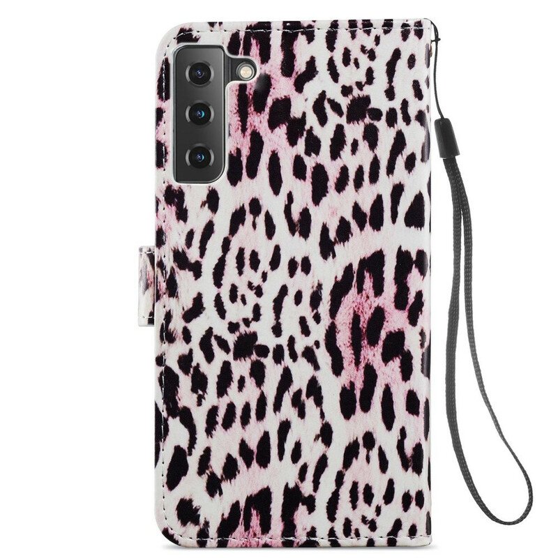 Fodral Samsung Galaxy S21 FE Leopardmönster