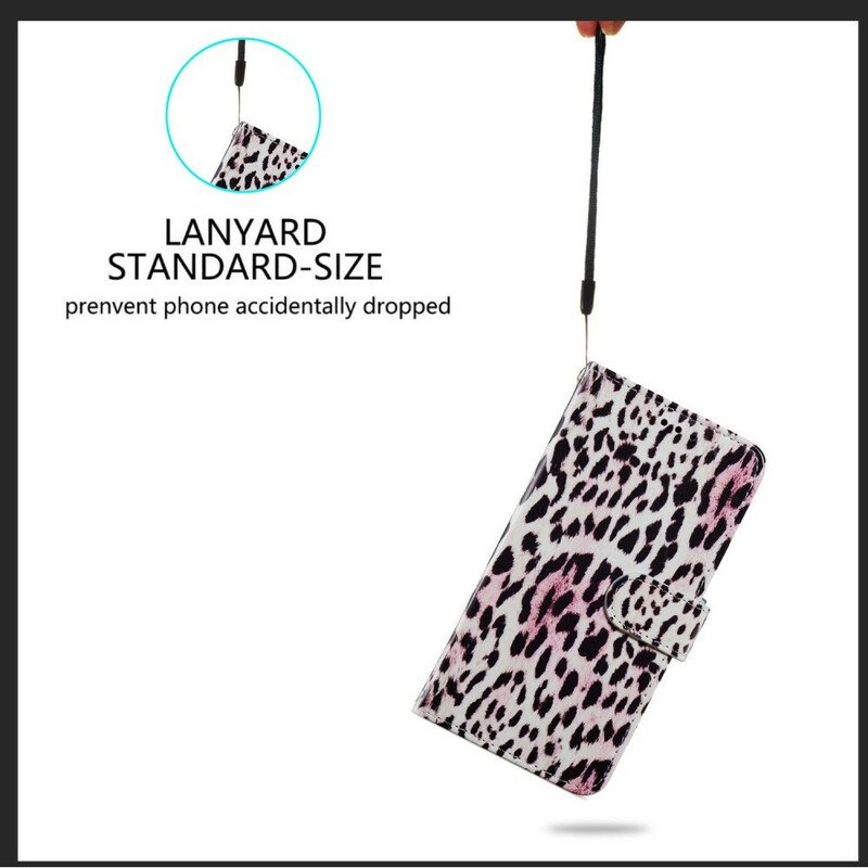 Fodral Samsung Galaxy S21 FE Leopardmönster