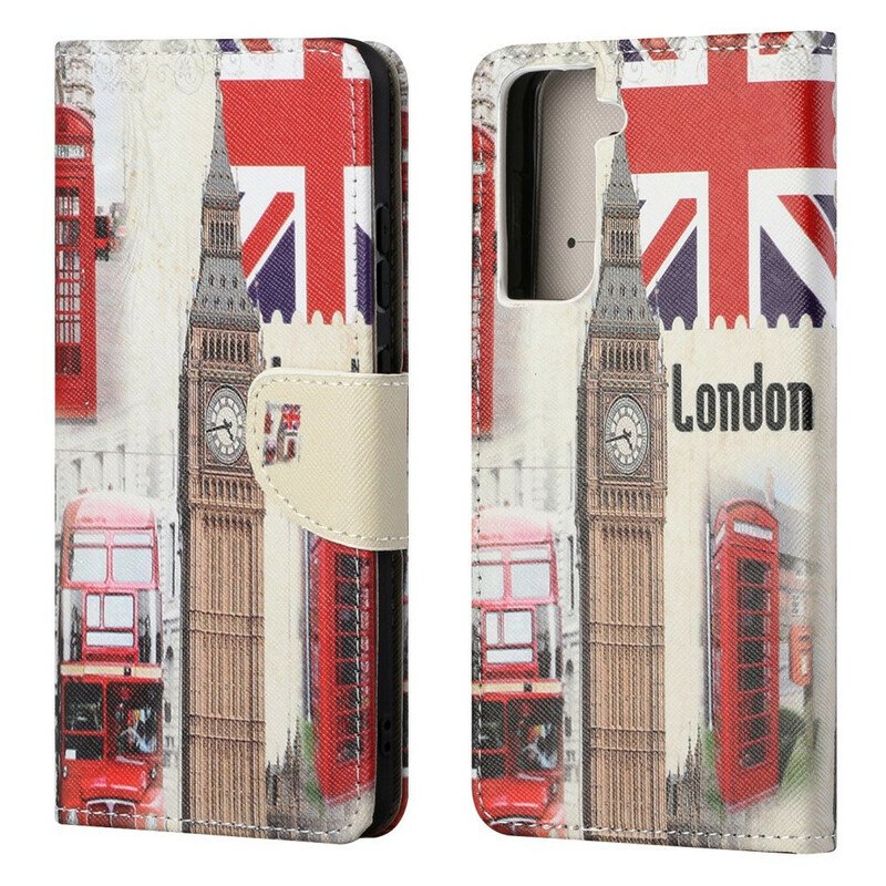 Fodral Samsung Galaxy S21 FE London Livet