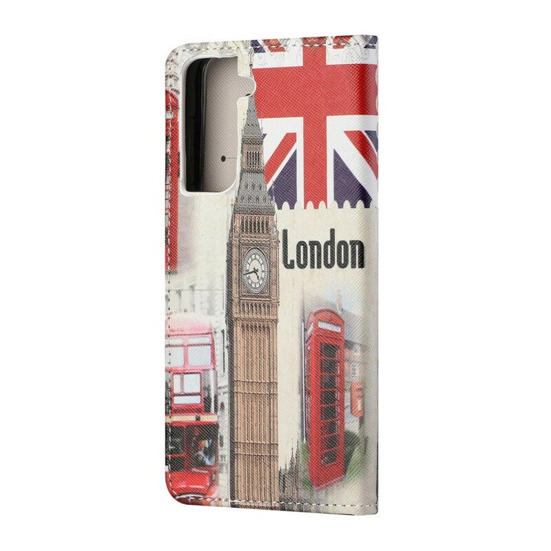 Fodral Samsung Galaxy S21 FE London Livet