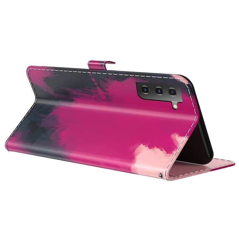 Folio-fodral Samsung Galaxy S21 FE Abstraktion