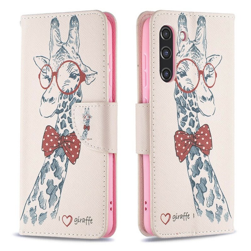 Folio-fodral Samsung Galaxy S21 FE Brainy Giraff