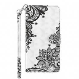 Folio-fodral Samsung Galaxy S21 FE Chic Spets