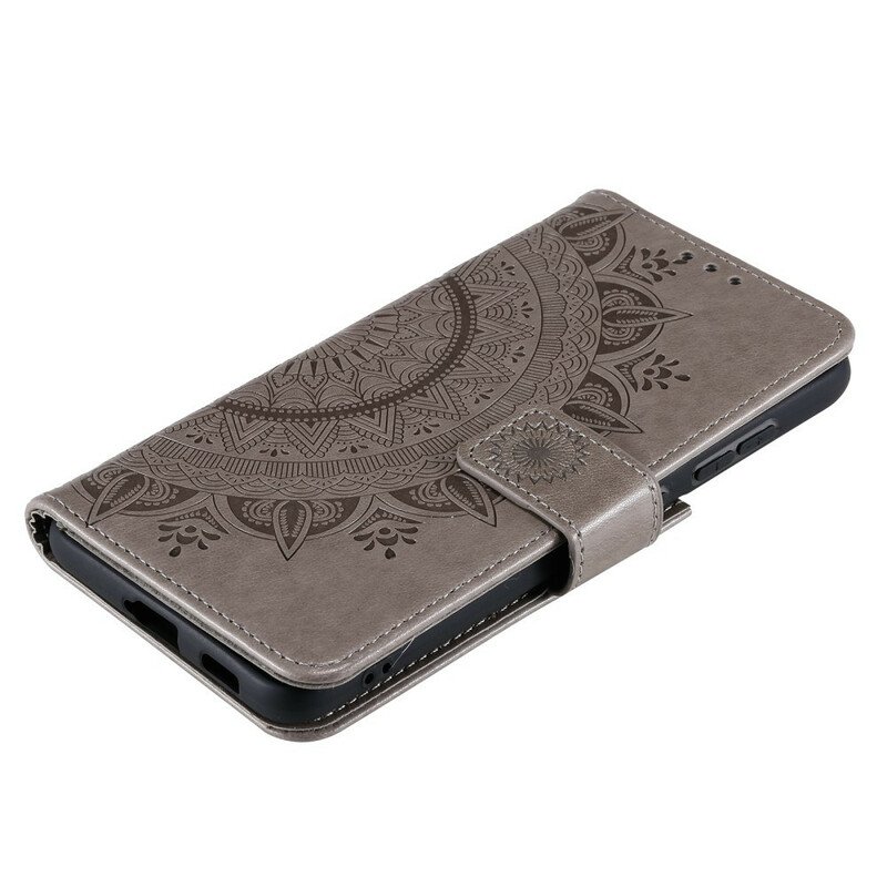 Folio-fodral Samsung Galaxy S21 FE Sol Mandala