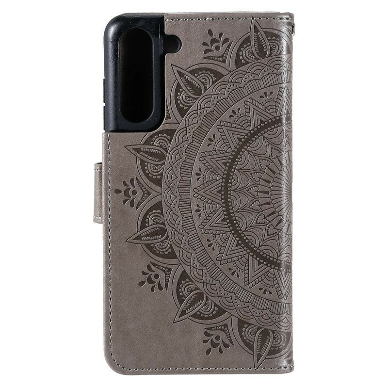 Folio-fodral Samsung Galaxy S21 FE Sol Mandala