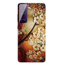 Skal Samsung Galaxy S21 FE Flexibla Blommor