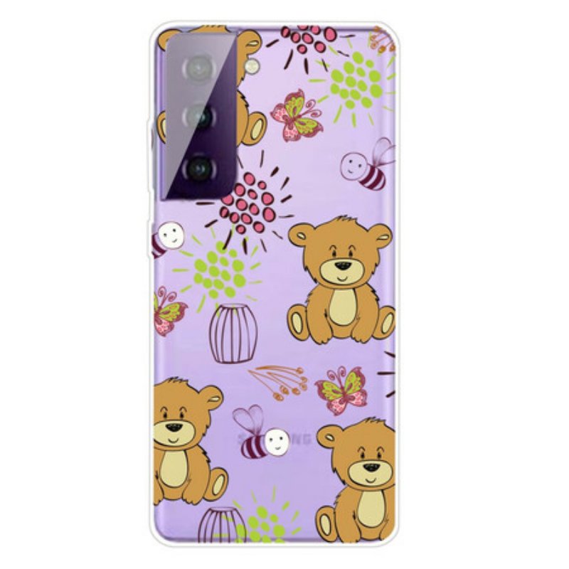 Skal Samsung Galaxy S21 FE Teddy Bears Topp