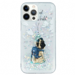 Skal iPhone 15 Pro Max Glitterhund