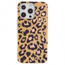 Skal iPhone 15 Pro Max Leopardmönster