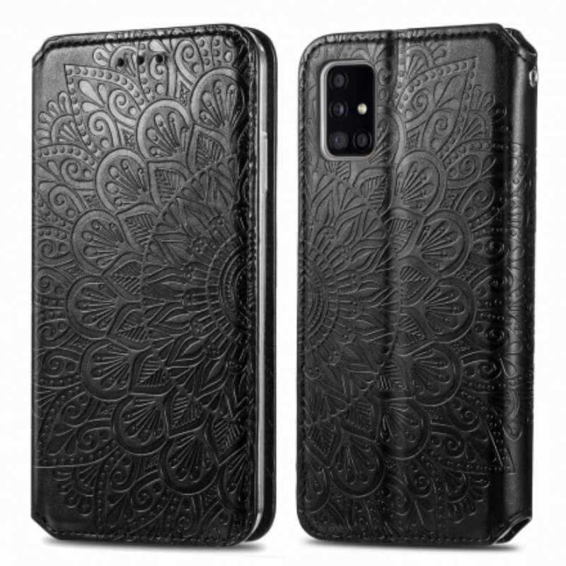 Folio-fodral Samsung Galaxy A51 5G Läderfodral Mandala