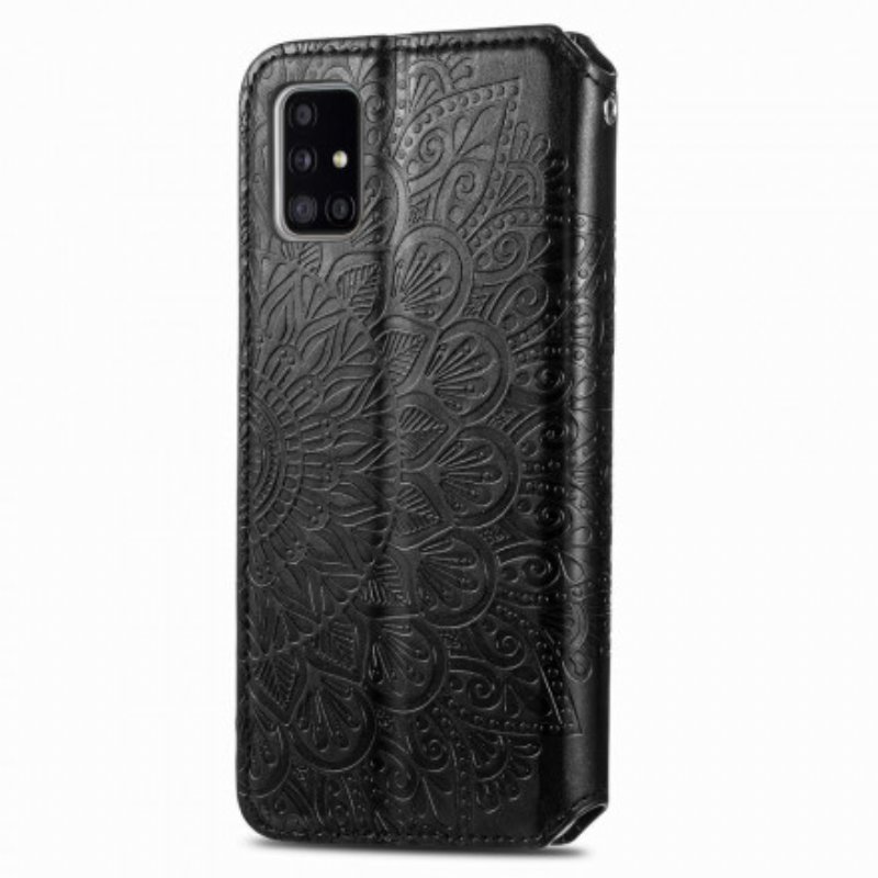 Folio-fodral Samsung Galaxy A51 5G Läderfodral Mandala